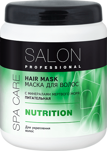 SALON PROFESSIONAL Маска для волос SPA питательная для волос, 1000 мл фото 1 &mdash; TD-EX.RU