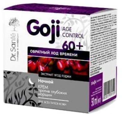 Dr. Sante Ночной крем против глубоких морщин Goji Age Control 60+, 50 мл фото 1 &mdash; TD-EX.RU