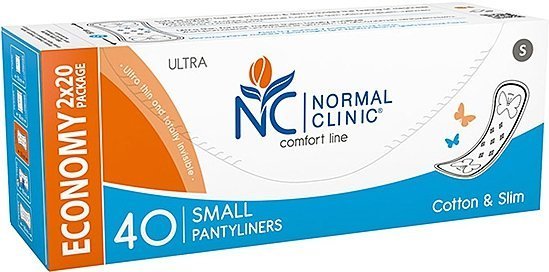 Прокладки ежедневные Comfort Ultra cotton&slim Small (150 мм) в картонной упаковке NORMAL Clinic, 40 шт фото 1 &mdash; TD-EX.RU