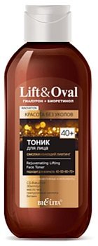 Тоник для лица «Омолаживающий лифтинг» Lift&amp;Oval 40+ Белита, 200 мл  &mdash; TD-EX.RU