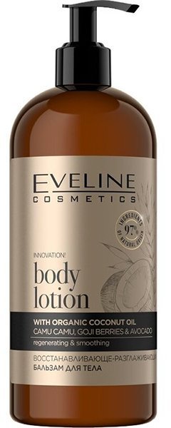Восстанавливающе-разглаживающий бальзам для тела ORGANIC GOLD Eveline, 500мл фото 1 &mdash; TD-EX.RU