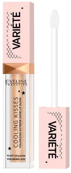Охлаждающий блеск для увеличения объема губ VARIETE тон 01 COOLING KISSES Eveline   фото 1 &mdash; TD-EX.RU