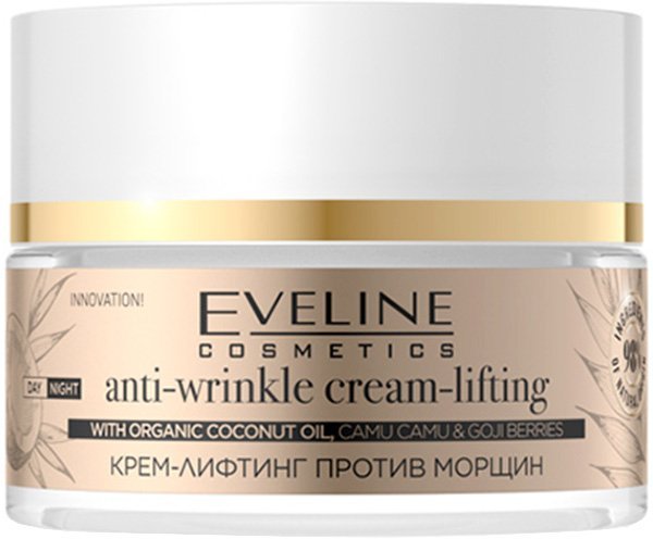 Крем-лифтинг против морщин серии ORGANIC GOLD Eveline, 50мл фото 1 &mdash; TD-EX.RU