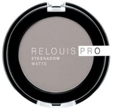 Тени для век RELOUIS PRO Eyeshadow Matte тон 16 SHARKSKIN, 3 г.   &mdash; TD-EX.RU