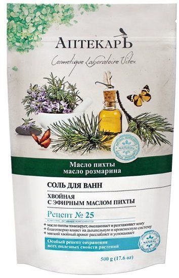 СОЛЬ для ванн Хвойная, 500 г фото 1 &mdash; TD-EX.RU