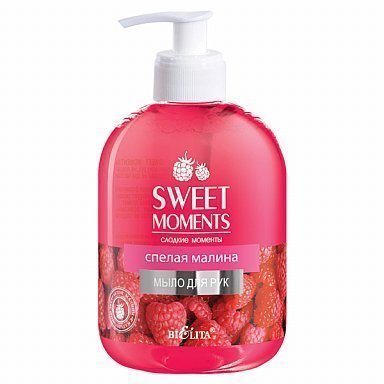 Белита Sweet Moments Жидкое мыло Спелая малина, 500 мл фото 1 &mdash; TD-EX.RU