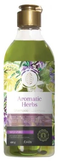 Шампунь "Aromatic Herbs" чабрец и бергамот для жирных волос и проблемной кожи головы Romax, 400 г     фото 1 &mdash; TD-EX.RU