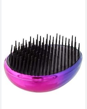 Расческа для волос компактная Tangle deniner Glossy Ombre Inter-Vion фото 1 &mdash; TD-EX.RU