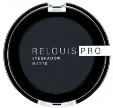 Тени для век RELOUIS PRO Eyeshadow Matte тон 17 CARBON, 3 г.    &mdash; TD-EX.RU