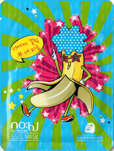 Маска для лица "BANANA SSUL" с экстрактами банана и огурца VO7, 25 г фото 1 &mdash; TD-EX.RU