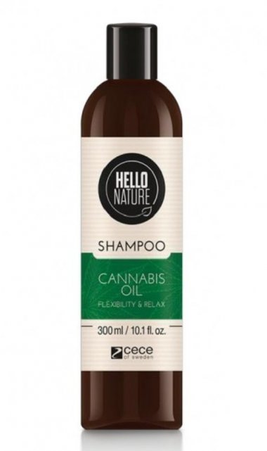Шампунь для волос Hello Nature Cannabis Oil с маслом конопли, 300 мл &mdash; TD-EX.RU
