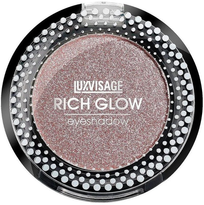 Тени компактные для век RICH GLOW 03 First kiss Luxvisage фото 1 &mdash; TD-EX.RU