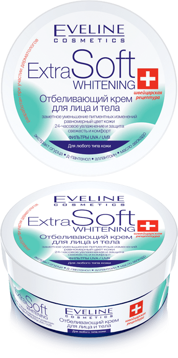Отбеливающий крем для лица и тела Extra Soft whitening Eveline, 100 мл фото 1 &mdash; TD-EX.RU