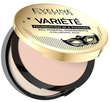 Минеральная компактная пудра для лица № 12 NATURAL VARIETE Eveline, 8гр фото 1 &mdash; TD-EX.RU
