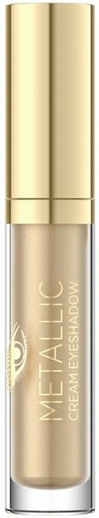 Кремовые тени для век Metallic Cream Eyeshadow №1 Eveline, 4,5 мл фото 1 &mdash; TD-EX.RU