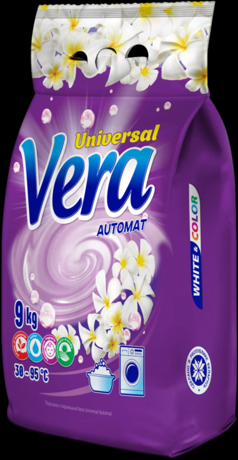 Стиральный порошок VERA автомат UNIVERSAL для белого и цветного белья Аквасан, 9 кг фото 1 &mdash; TD-EX.RU
