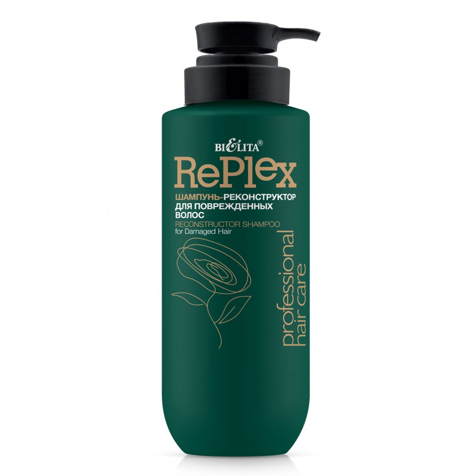 Шампунь-реконструктор для поврежденных волос Professional HAIR CARE  Белита, 500 мл  фото 1 &mdash; TD-EX.RU