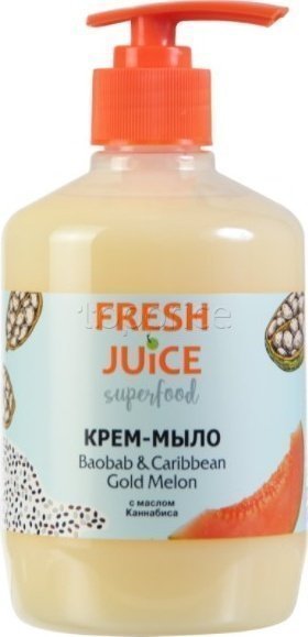 Крем-мыло жидкое Fresh Juice Superfood Baobab & Caribbean Gold Melon, 460 мл фото 1 &mdash; TD-EX.RU