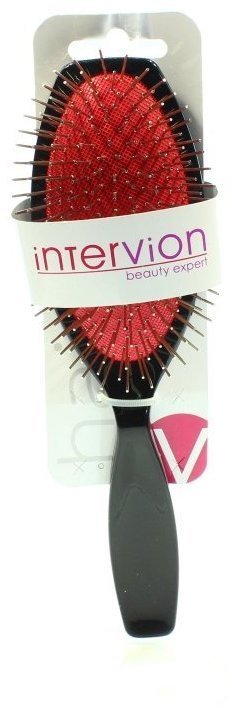 Щетка для волос большая с металлическими шпильками Inter-Vion фото 1 &mdash; TD-EX.RU