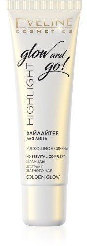 Хайлайтер для лица - CHAMPAGNE GLOW серии HIGHLIGHT Glow and go! Eveline, 20мл фото 1 &mdash; TD-EX.RU