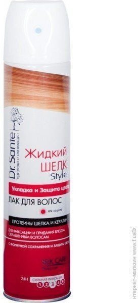 Лак Укладка и защита цвета Dr. Sante 300 мл фото 1 &mdash; TD-EX.RU