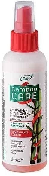Спрей кондиционер Bamboo Care 2-фазный несмываемый с экстрактом бамбука, Термозащита и объем БЕЛИТА, 145 мл фото 1 &mdash; TD-EX.RU