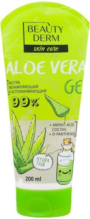 Beauty Derm Body Care Активный SOS гель для лица и тела "Алоэ вера", 200 мл фото 1 &mdash; TD-EX.RU