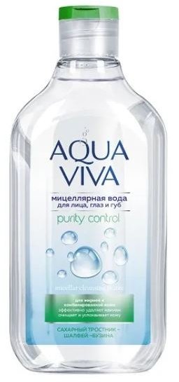 Мицеллярная вода Agua Viva для жирной и комбинированной кожи Romax, 300 мл   фото 1 &mdash; TD-EX.RU