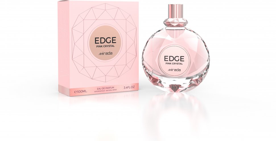 Парфюмерная вода для женщин EDGE PINK CRYSTAL Mirada, 100 мл.   фото 1 &mdash; TD-EX.RU
