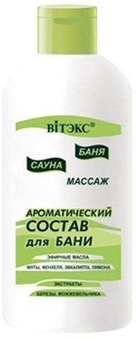 Витэкс Баня-Сауна-Массаж Ароматический Состав для бани, 300 мл фото 1 &mdash; TD-EX.RU