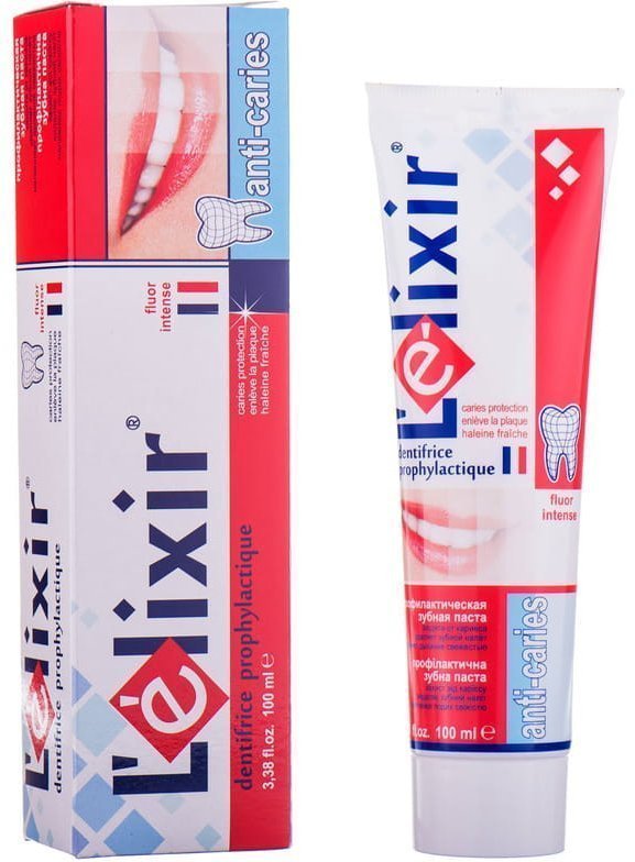 Зубная паста Профилактическая Anti-caries L'Elixir, 50 мл фото 1 &mdash; TD-EX.RU