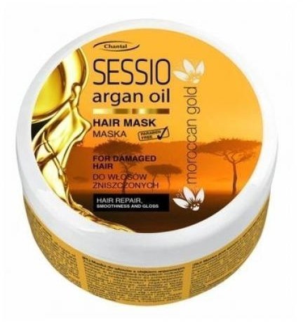 Маска для волос с аргановым маслом CHANTAL SESSIO ARGAN OIL, 200 г фото 1 &mdash; TD-EX.RU