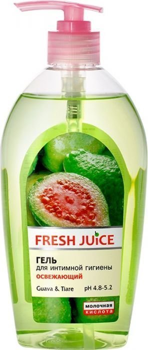 ​Гель для интимной гигиены "Guava&Tiare" Fresh Juice, 500 мл фото 1 &mdash; TD-EX.RU