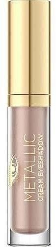 Кремовые тени для век Metallic Cream Eyeshadow №4 Eveline, 4,5 мл фото 1 &mdash; TD-EX.RU