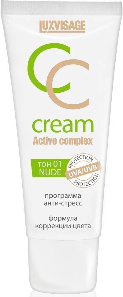 Крем тональный СС тон 1 NUDE Luxvisage, 30 г фото 1 &mdash; TD-EX.RU