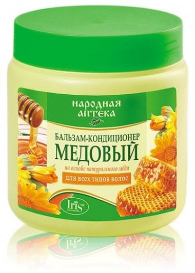 Бальзам-кондиционер для всех типов волос Медовый Iris, 500 мл &mdash; TD-EX.RU