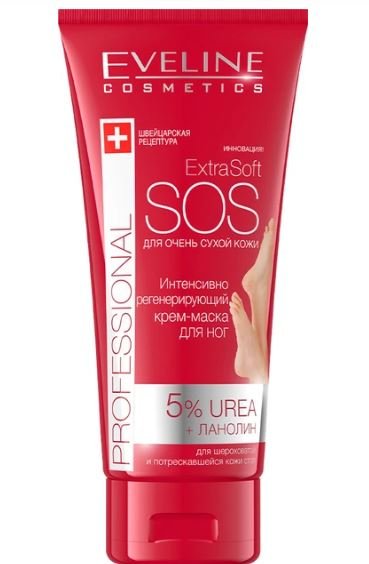 Интенсивно регенерирующий крем-маска для ног серии EXTRA SOFT PROFESSIONAL Eveline, 100мл фото 1 &mdash; TD-EX.RU