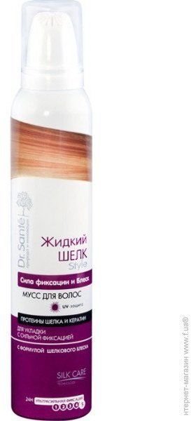 Мусс Сила фиксации и блеск Dr. Sante 200 мл фото 1 &mdash; TD-EX.RU