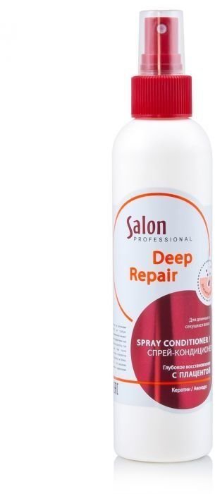 Спрей-кондиционер глубокое восстановление Salon Professional, 200 мл фото 1 &mdash; TD-EX.RU