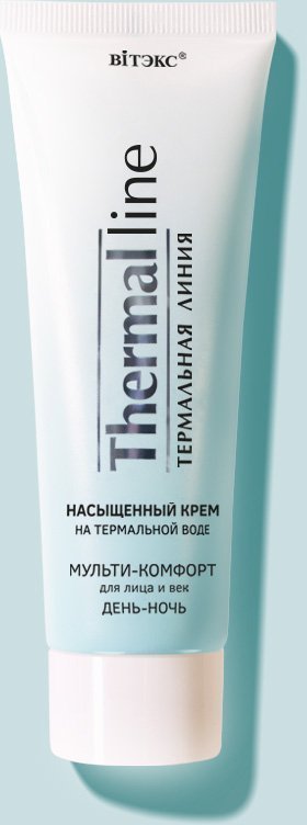 Витэкс Thermal Line НАСЫЩЕННЫЙ КРЕМ на термальной воде МУЛЬТИ-КОМФОРТ для лица и век ДЕНЬ-НОЧЬ, 75 мл фото 1 &mdash; TD-EX.RU
