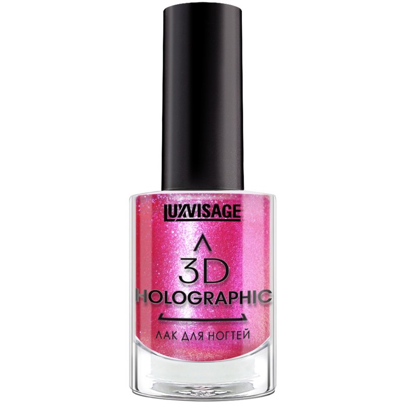 Лак для ногтей 3D HOLOGRAPHIC тон 720 розовый сапфир Luxvisage фото 1 &mdash; TD-EX.RU