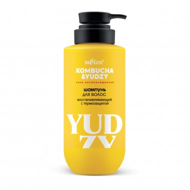 Шампунь для волос восстанавливающий с термозащитой Kombucha &amp; Yudzy Витэкс, 400 мл &mdash; TD-EX.RU