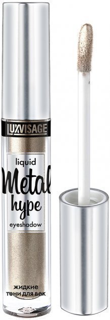 Luxvisage Metal hype Тени METAL HYPE Жидкие тон 19 Антикварное серебро фото 1 &mdash; TD-EX.RU