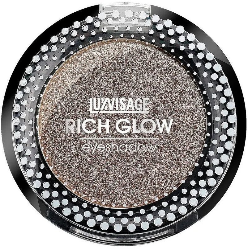 Тени компактные для век RICH GLOW 09 Moonlight Luxvisage фото 1 &mdash; TD-EX.RU