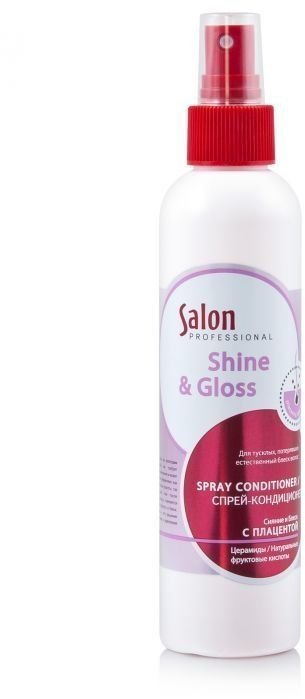 Спрей-кондиционер сияние и блеск Salon Professional, 200 мл фото 1 &mdash; TD-EX.RU