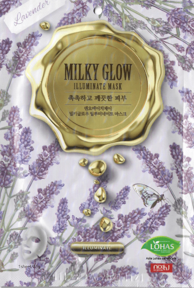 Маска для лица "MILKY GLOW" эффект "сияние и увлажнение кожи" VO7, 25 г фото 1 &mdash; TD-EX.RU