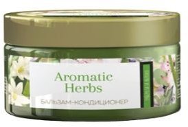 Бальзам - кондиционер "Aromatic Herbs" тубероза и яблоко для сухих и ломких волос Romax, 300 г   фото 1 &mdash; TD-EX.RU