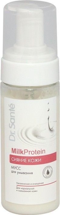 Мусс для умывания ​​Dr. Sante Milk Protein «Сияние кожи», 150 мл​ фото 1 &mdash; TD-EX.RU