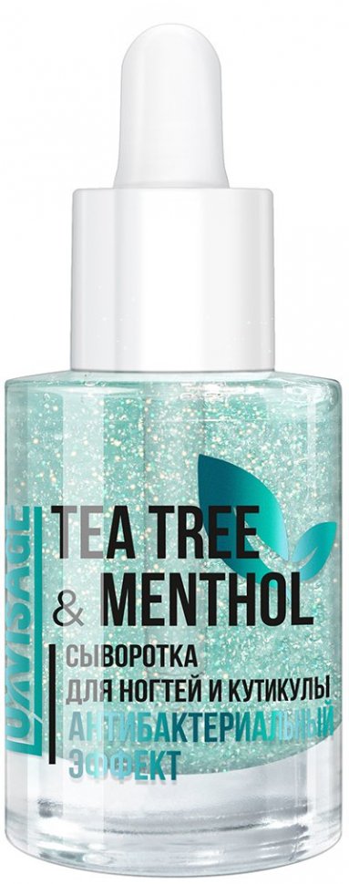 Сыворотка для ногтей и кутикулы TEA TREE & MENTHOL антибактериальный эффект LUXVISAGE фото 1 &mdash; TD-EX.RU