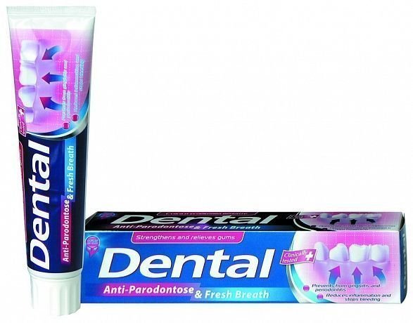 Зубная паста Dental Anti-Parodontose&Fresh Breath. Против воспаления десен и парадонтоза Rubella, 100 мл фото 1 &mdash; TD-EX.RU